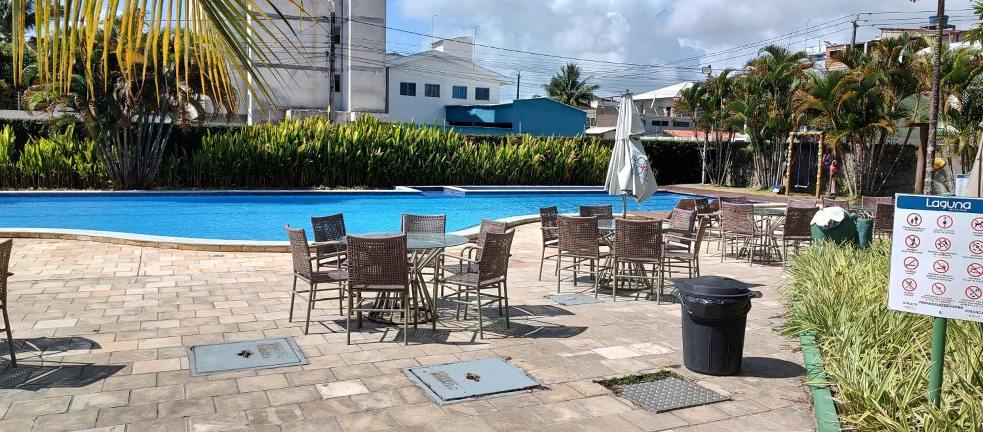 Laguna Beach Flat - Luxo Frente Para Piscina Pôrto das Galinhas Exterior foto